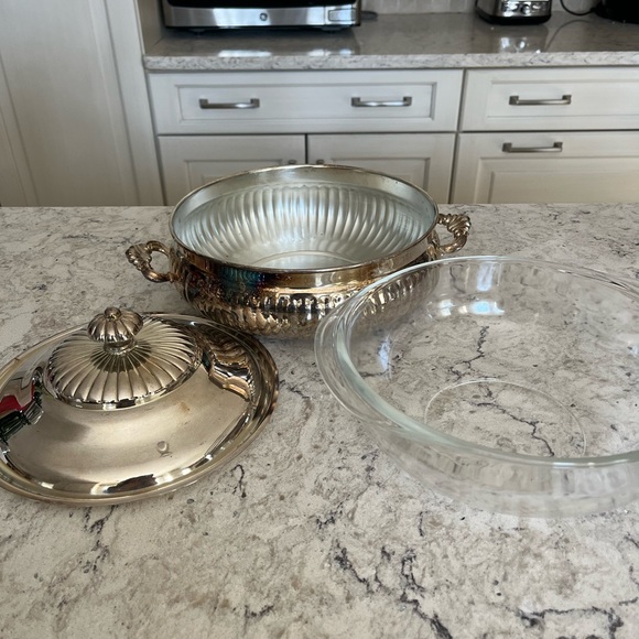 1950’s vintage silver covered dish - Picture 4 of 8